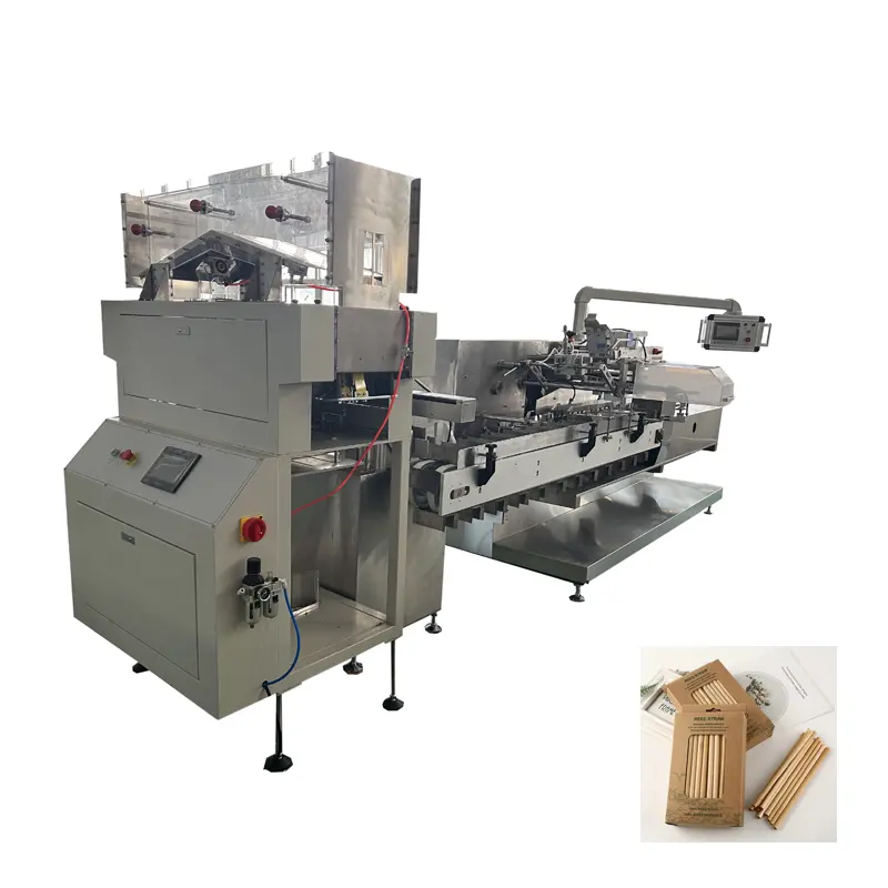 밀짚 공장에 적합 음료 공장 레스토랑 전문 제조 맞춤형 밀짚 포장 기계
