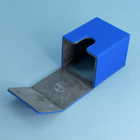 Caja de regalo de botella individual de lujo de alta calidad Almacenamiento de cuero de lujo en relieve con laminación mate y revestimiento UV