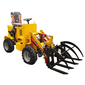 Mini Skid nokta dönüşlü yükleyici Log yükleyici dizel kepçe hidrolik pompa inşaat tarım kazıcı makinesi - Product Image 3