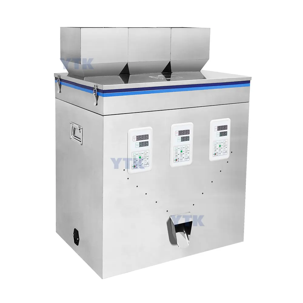 YASON YTK-W200T Flour Rice Coffee Dry Powder Beans Seeds Detergent Tea Filling Sealing And Packaging Machine For Small Business