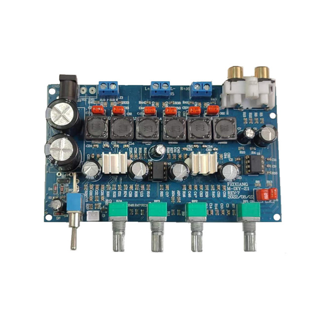 2.1 Digital Amplifier Board Subwoofer AMP TPA3116D2 50W+50W+100W for 12v 24v Car