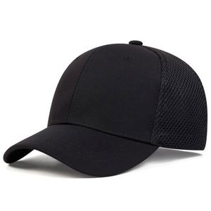 Casquette de baseball pour homme de haute qualité, respirante, en maille, à 6 panneaux, à dos fermé, réglable, pour l'été - Product Image 4