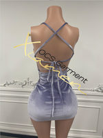 Ocstrade Vacances Femme Robe Autotest K008 K006 Entièrement Perlé Lourd Velours Robes De Soirée À Lacets Strass Sexy Club Robes