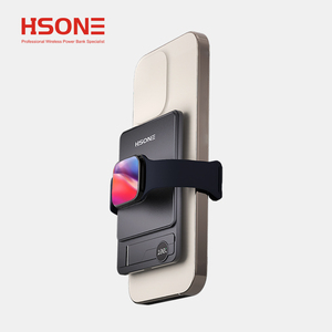 Cargador Inalámbrico Magnético LF15 con Soporte Integrado, Cuerpo de Aleación de Aluminio, Carga Rápida de 20W - Product Image 4