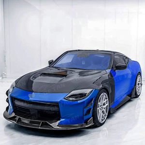 Convient pour Nissan 400Z 2022-25 véritable fibre de carbone <span class=keywords><strong>C</strong></span> Style séparateur avant lèvre de becquet lèvre avant - Product Image 4