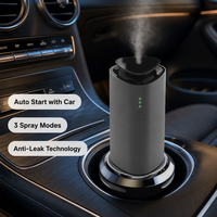 Diffuseur d'huiles essentielles USB sans fil et sans eau pour voitures de luxe et usage domestique, vente en gros OEM
