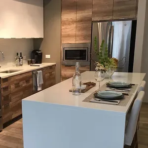 Graniet Quartz Moderne Keuken Waterval Werkbladen