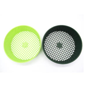 Tamis de jardin en plastique vert fait à la main, pour pierre à sol, maille Filtration, grandes pierres et perruque - Product Image 3