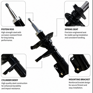 Amortisseur de suspension avant droit JJQ 51606 <span class=keywords><strong>SJF</strong></span> G01 pour Honda FR-V BE1 BE3 1.7 1.8 2.0 2004-2010 - Product Image 2