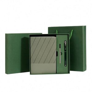 Coffret Cadeau Carnet en Cuir Personnalisé Manuscrit – Planificateur de Laboratoire Personnalisé à Couverture Rigide pour Entreprises - Product Image 6