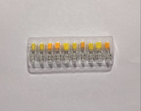 T10 LED-GLAUBLE 6 V 12 V 24 V LED-GLAUBLE Auto-LED-Breitenlampe T10 LED-Anzeiger Instrumente Licht T10 W5W Glühbirne #194 #168 #501 #192