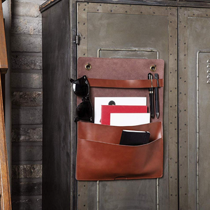 Organizador de Pared de Cuero PU, Bolsillos Colgantes para Almacenamiento y Organización, Venta al Por Mayor de Fábrica - Product Image 2