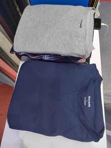 All'ingrosso Stock all'ingrosso inverno da <span class=keywords><strong>uomo</strong></span> 2 pezzi in tinta unita Plaid Waffle a manica lunga <span class=keywords><strong>camicia</strong></span> top <span class=keywords><strong>pigiama</strong></span> termico Set di biancheria intima da <span class=keywords><strong>uomo</strong></span> - Product Image 6