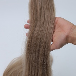 EMEDA biondo scuro cucire in estensione dei capelli tutto il colore 24 ore geniale trama per la perdita dei capelli - Product Image 4