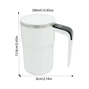 Mini tasse à café électrique 380ML USB Rechargeable tasse de mélange magnétique étanche et fabriqué à partir de matériaux sans danger pour les aliments - Product Image 6