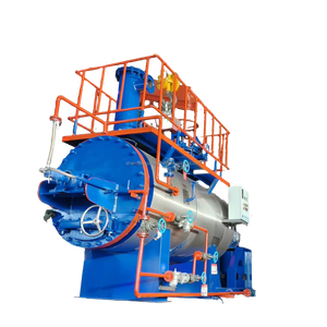 Autoclave de stérilisation 1 tonnes d'abattoir modulaire traitement de rendu des déchets usine de rendu de bétail à petite échelle - Product Image 1