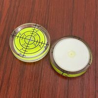Niveau à bulle circulaire de haute précision 32 mm, type Bullseye, pour alignement de machines, vente en gros CE