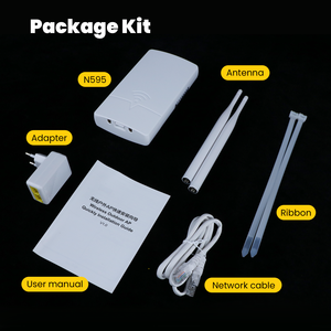 Para SUNCOMM N595 Punto de acceso al aire libre (<span class=keywords><strong>AC1200</strong></span>) 2,4G/5,8G Antena omnidireccional de doble banda Impermeable 300Mbps Max LAN Data Rate Firewall - Product Image 6