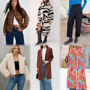 Ropa de Mujer al por Mayor Otoño/Invierno, Chaquetas, Suéteres, Pantalones Baratos de Venta Caliente, Estilos Casuales, Entrega Aleatoria de Inventario - Product Image 5
