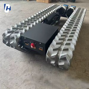 Khung gầm theo dõi hiệu suất cao có sẵn với các rãnh cao su hỗ trợ ổ điện và điều khiển từ xa lý tưởng - Product Image 1