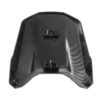 Kit de Carenado de Asiento de Fibra de Carbono para Motocicleta Trike Ryker 600 2019-2025, Cubierta Trasera del Asiento, Kit de Carrocería, Negro