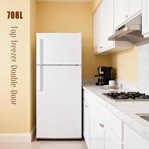 Refrigerador Grande de 708L con Elegante Luz Interior, Doble Puerta, Congelador Superior, Neveras Inteligentes para el Hogar - Product Image 3