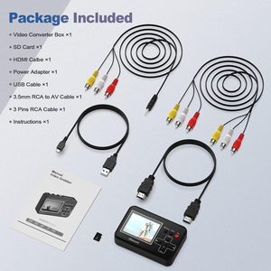 Convertisseur <span class=keywords><strong>Mini</strong></span> <span class=keywords><strong>VHS</strong></span> vers numérique, Dispositif de capture vidéo numérique VCR Hi8, Enregistrement depuis DVD, boîtier TV, caméscope, Adaptateur RCA vers USB - Product Image 6
