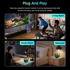 Répéteur <span class=keywords><strong>WiFi</strong></span> AC1200 WiFi5 Double Bande Faible Latence pour Gaming et Streaming, Amplificateur de Signal 4K Esports, Marque Privée, OEM Personnalisé - Product Image 4