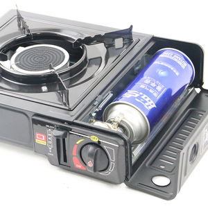 Estufa de <span class=keywords><strong>Gas</strong></span> Portátil de Alta Calidad para Acampar al Aire Libre, Kit de Hornillo, Fogón, Caja de Plástico Segura, Propano, Butano, Hierro Fundido - Product Image 6