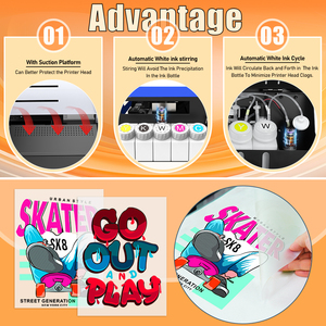 <span class=keywords><strong>Impresora</strong></span> DTF tamaño A3 <span class=keywords><strong>L1800</strong></span> DTF, película de transferencia Digital a la transferencia de calor para camiseta - Product Image 5