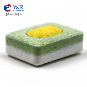 OEM personnalisé vente en gros sans phosphate écologique effervescent tablettes pour lave-vaisselle détergent tablettes pour lave-vaisselle - Product Image 1