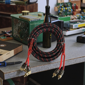 자동차 서브 우퍼 사용 <span class=keywords><strong>RCA</strong></span> 케이블 자동차 미드레인지 스피커 <span class=keywords><strong>RCA</strong></span> 전선 좋은 품질의 <span class=keywords><strong>RCA</strong></span> 케이블 - Product Image 3