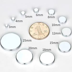 Magneti al Neodimio in miniatura 1mm 2mm 3mm 5mm 6mm 8mm 12mm 15mm Imanes Neodimio N52 piccolo piccolo disco rotondo forte magnete Ima - Product Image 4