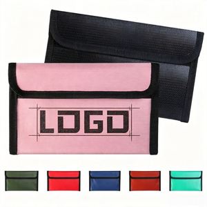 Sac de documents ignifuge et étanche personnalisé avec logo, sac à monnaie, coffre-fort, porte-documents pour documents, objets de valeur, usage de bureau et d'urgence - Product Image 1