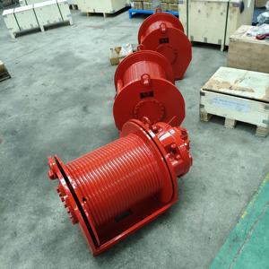 Treuil hydraulique adapté aux besoins du client de 3 tonnes 5 tonnes avec le treuil de levage de grue de câble métallique treuil hydraulique de <span class=keywords><strong>barge</strong></span> de chute libre - Product Image 5