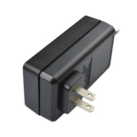 Adaptador de Corriente CA/CC de Pared de 36W 12V 3A, Enchufe Estadounidense, Conector CC de 5.5x2.1/5.5x2.5mm, OVP, OCP, SCP, CCTV, LED, POS, Router, CE, FCC, UKCA, RoHS, OEM