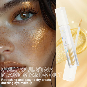 SAS Vente chaude Liquid Pearl and Diamond Maquillage des yeux coloré à travers les frontières Ombre à paupières scintillante - Product Image 2
