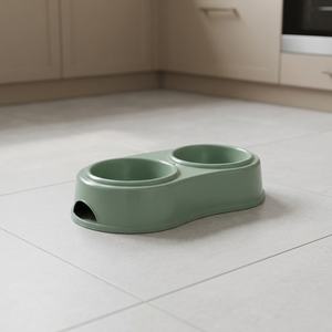 Comedero Lento para Mascotas Ecológico Hecho en Italia, Plástico No Tóxico, Uso en Exteriores, Diseño Sólido, Automático para Gatos - Product Image 2