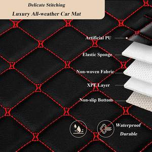 Alfombrilla de Coche Personalizada 5D Impermeable Antideslizante para Kia Audi Toyota <span class=keywords><strong>Honda</strong></span> Ford - Product Image 6