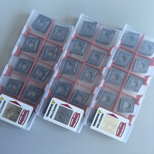 Insertos Cuadrados de Carburo de Tungsteno CNMG120408-HRM AH8015, Diámetro del Orificio de 12 mm, Espesor de la Cuchilla de 0.3 mm para Torno CNC, Personalizable OEM - Product Image 5