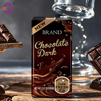 Autocollants en vinyle personnalisés écologiques, imperméables et résistants à l'huile, en rouleaux, pour bouteilles de chocolat, d'huile d'olive, étiquettes d'emballage pour aliments en conserve