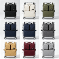 Sac de voyage d'affaires portable avec organisateur de compartiment réglable multi-poches, logo personnalisé OEM
