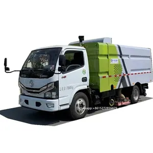 China new small road refuse collection dust cleaner vacuum dust suction truck 6m3
