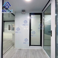Yeni Tasarım Prefabrik Küçük 20Ft 40Ft Genişletilebilir Konteyner Ev Prefabrik Dış Mekan Ev Banyo İnşaatı Emlak