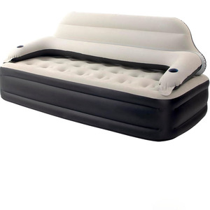 Factory Customized Inflatable Couch <strong>Sofa</strong> <strong>Bed</strong> Twin Size <strong>Air</strong> <strong>Sofa</strong> <strong>Bed</strong> With Headboard And Pump - Product Image 1