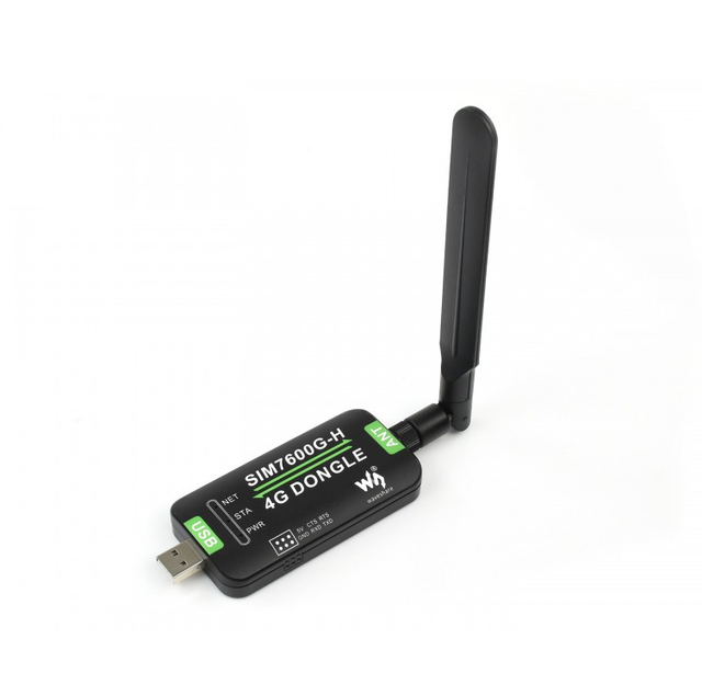 SIM7600G-H Development Board 4G Dongle with Global Band Support and GNSS Positioning