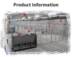 Equipo Agrícola Nuevo y Necesario: Jaula de Engorde para Cerdos, Acero Galvanizado en Caliente, Tamaño Personalizable, Juego Completo - Product Image 3