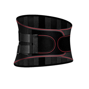 Ceinture de soutien lombaire avec 5 plaques métalliques, réglable et respirante, protection de la taille pour soulager les maux de dos, unisexe adulte - Product Image 2
