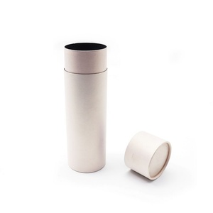 High Quality Custom Black <b>Cardboard</b> Cylindrical Paper <b>Tube</b> Eco-Friendly Biodegradable Recyclable Cosmetic Essential Oil Gift - Product Image 5