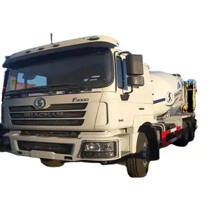 Harga pabrik truk pengaduk beton kubik 10 meter pengaduk semen Shacman F3000 truk semen pencampur beton kendaraan